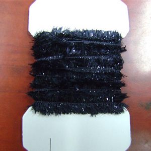 Black Rayon Chennille