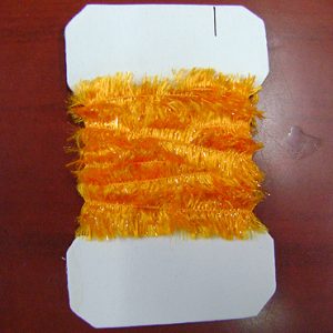 Orange Rayon Chennille