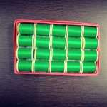 300D Bright Green